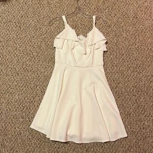 White cami dress A-line size Small